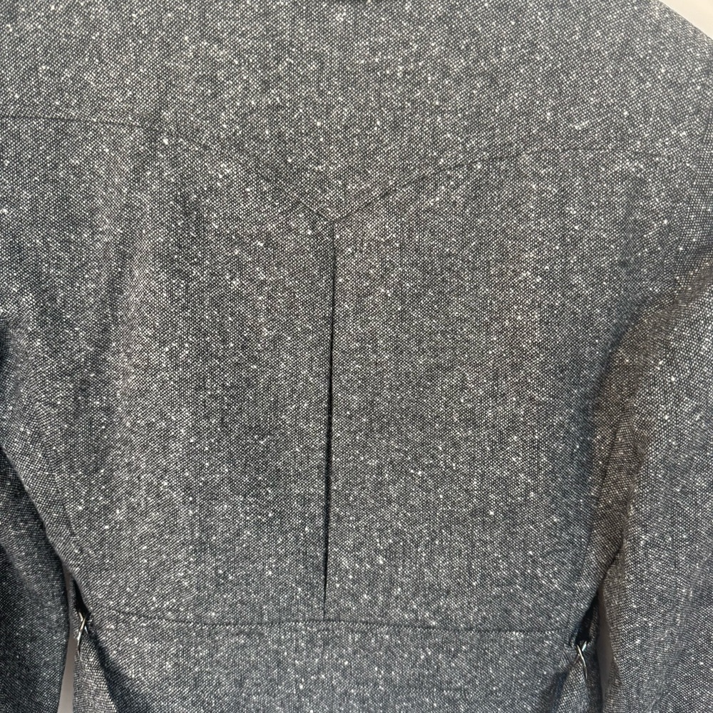 Lauren Ralph Lauren 2P Black & White Tweed Business Casual Moto Jacket — EUC - Picture 7 of 14
